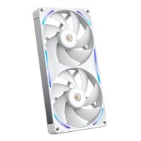 ventilador suplementario nzxt f280x 280 mm 2400 rpm rgb blanco 2x140 mm