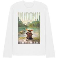 disney camiseta manga larga the child para mujer