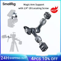 soporte de brazo magico smallrig con tornillo de fijacion de 14-20 compatible con la mayoria de los monitores de hasta 70 pulgadas capacidad de carga de 15 kg -6317