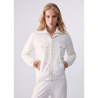 liu jo jersey punto con cremallera y capucha para mujer