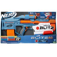 nerf - elite 20 motoblitz 8 anos