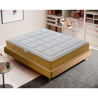 colchon 150x200 de espuma viscoelastico con 11 zonas diferenciadas - ortopedico