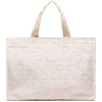 liu jo bolso l tote jacquard plain para mujer
