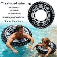 en stock nuevo juguete de verano 2026 flotador de neumatico para piscina flotador engrosado para adultos y ninos