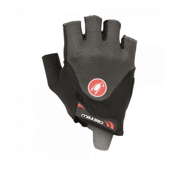 Guantes Castelli Arenberg Gel 2 Gris Oscuro, Talla XS