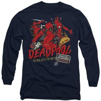 Deadpool Tops y Camisetas Attitude para mujer
