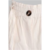 pepe jeans pantalones lourdes-white para mujer