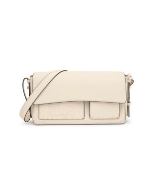 TOUS para mujer. 2002381501 Bandolera Back to basics beige (OSFA), Casual, Poliuretano