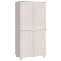armario 50x89x180 cm madera - blanco