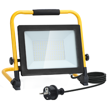 Aigostar - Foco de Trabajo LED 100W 9000LM 6500K Luz Blanca. Impermeables  con soporte.