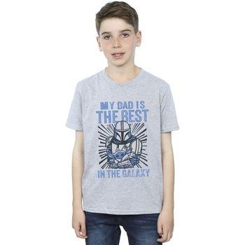 Disney Tops y Camisetas Mandalorian Best Dad para niño