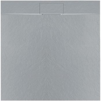 Plato De Ducha Rea Bazalt Grey 90x90