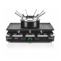 haeger 3in1 fondue-grill-raclettees