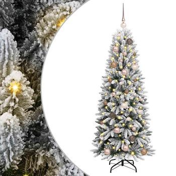 Árbol De Navidad Artificial Blanco 150 Cm Vidaxl
