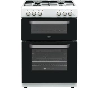LOGIK LDOG60W18 60 cm Gas Cooker - White, White