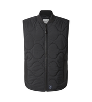 pepe jeans para hombre pm403069 chaleco manu negro xl casual poliester