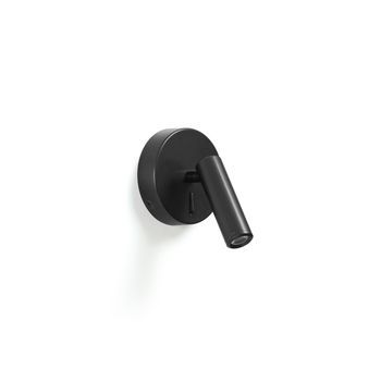 Exo Lighting - Aplique De Pared Lector Minimal Ip20 Led Smd 3w Lm Negro