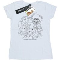 disney camiseta manga larga the muppets para mujer