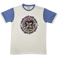 kiss tops y camisetas rock and roll over para mujer