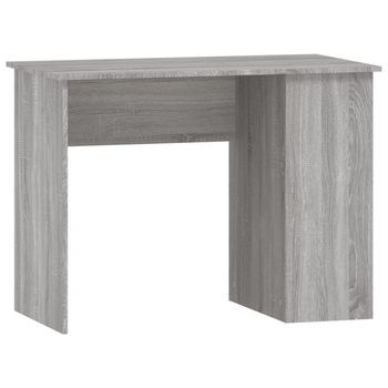Mesa De Escritorio | Escritorio De Despacho | Escritorio De Madera Contrachapada Gris Sonoma 100x55x75 Cm