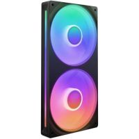 nzxt f240 rgb core ventiladores suplementarios 240mm negro
