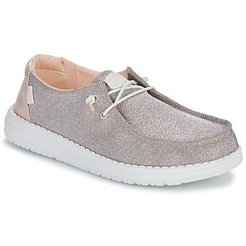 HEYDUDE Zapatos Wendy Metallic Sparkle para mujer