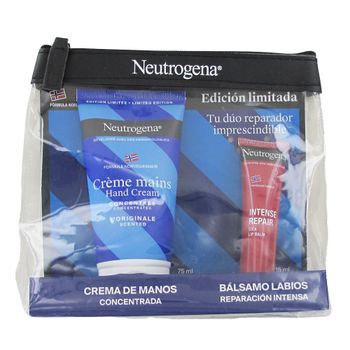 Neutrogena crema concentrada manos 75ml + balsamo labial 15ml