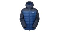 chaqueta de pluma para hombre mountain equipment senja blue