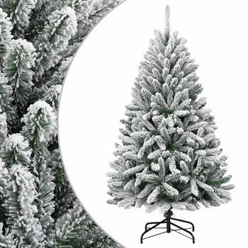 Árbol De Navidad | Decoraciones De Navidad Artificial Con Bisagras Y Nieve Flocada 120 Cm Cfw504973