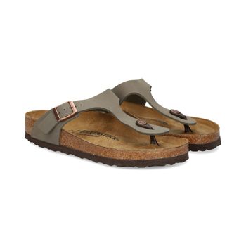 Birkenstock Sandalias Planas Mujer - Gris Talla 36r