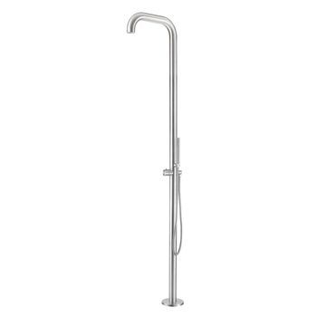 Ducha Exterior Inox Aisi 316l Y Teleducha Sined Doccia Sassari Inox