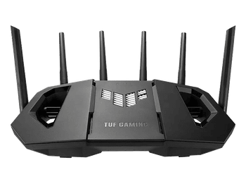 Router gaming - ASUS TUF-BE9400, 9400 Mbit/s, MU-MIMO, WiFi 7 Tribanda, 6 Antenas, Negro