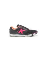 zapatillas de futbol sala kelme elite hombre negro y fucsia