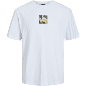 Jack & Jones Camiseta 12253423 JCOEDITION BERLIN TEE SS CREW NECK CLOUD DANCER para hombre