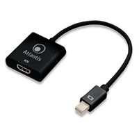 atlantis land a04-minidphdmi adaptador de cable de video 02 m mini displayport hdmi tipo a estandar negro