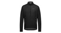 chaqueta cortaviento gore wear concurve negra hombre
