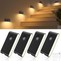 luces inalambricas con sensor de movimiento willed para escaleras luces nocturnas recargables con bateria para interiores para escaleras pasillos cocinas armarios y dormitorios