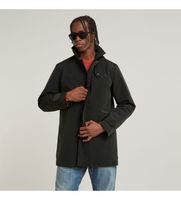g-star para hombre d25378-c408-g766 gabardina garber negro m casual poliester reciclado sostenible