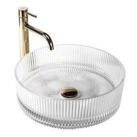 lavabo sobre encimera rea ingrid transparent