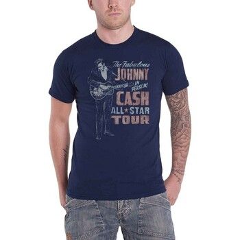 Johnny Cash Camiseta All Star Tour para mujer