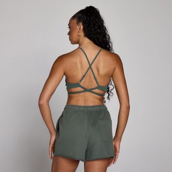 Sujetador deportivo de espalda con tiras ajustables Tempo para mujer de MP - Verde nube - XS