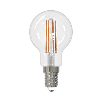 E14 led bombilla de vidrio transparente