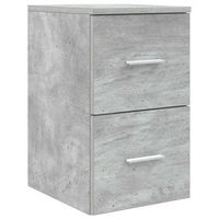 gabinete de bano intermedio gris hormigon 30 x 445 x 50 cm vidaxl