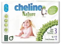 chelino nature panales talla 3 4-10 kg 36 uds