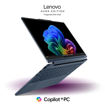 Lenovo Yoga 9i 2-in-1 Gen 10 Aura Edition (14″ Intel) Procesador Intel® Core™ Ultra 7 258V (núcleos LPE de hasta 3,70 GHz núcleos P de hasta 4,80 GHz / 32 GB MOP)/Windows 11 Home 64/1 TB SSD M.2 2242 PCIe Gen4 TLC
