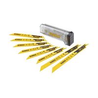 dewalt dt2446-qz - hojas de sierra sable segmentadas de alto rendimiento 8 piezas