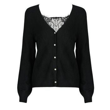 Only Chaqueta de punto ONLADELE LS LACE MIX REVERS CARDI para mujer