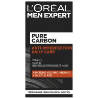 loreal paris men expert pure carbon anti-spot exfoliating daily face cream 50ml