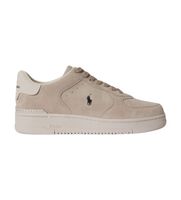 polo ralph lauren para hombre 809p13085003 zapatillas de piel masters beige 45 plano cordones casual