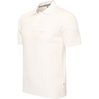cappuccino italia polo caorle cable knit para hombre